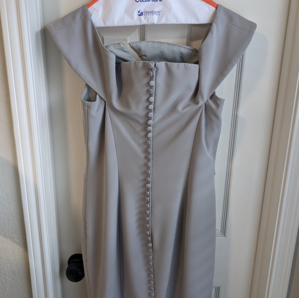Daymor Couture Gray Mother of the Bride/Groom Dress - Picture 3 of 11
